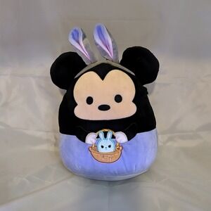 Disney Squishmallow Mickey Mouse Easter Bunny‎ Plush Toy